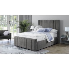 Araz Naples Grey 3ft Ottoman Bed